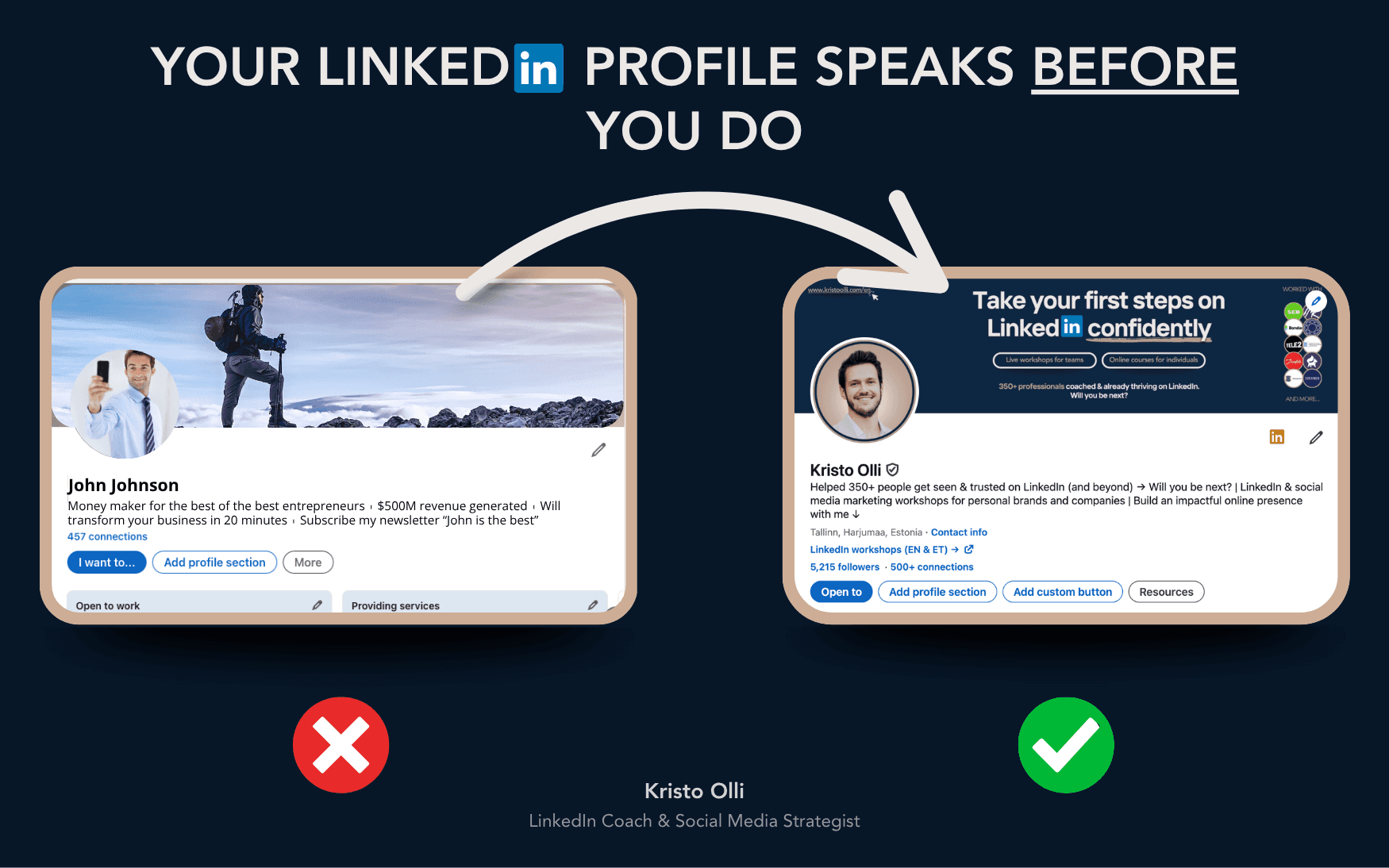 10 LinkedIn profile mistakes that kill your credibility (and how to fix them) by Kristo Olli