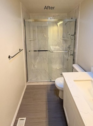 Somerset Walk In Shower After Photo