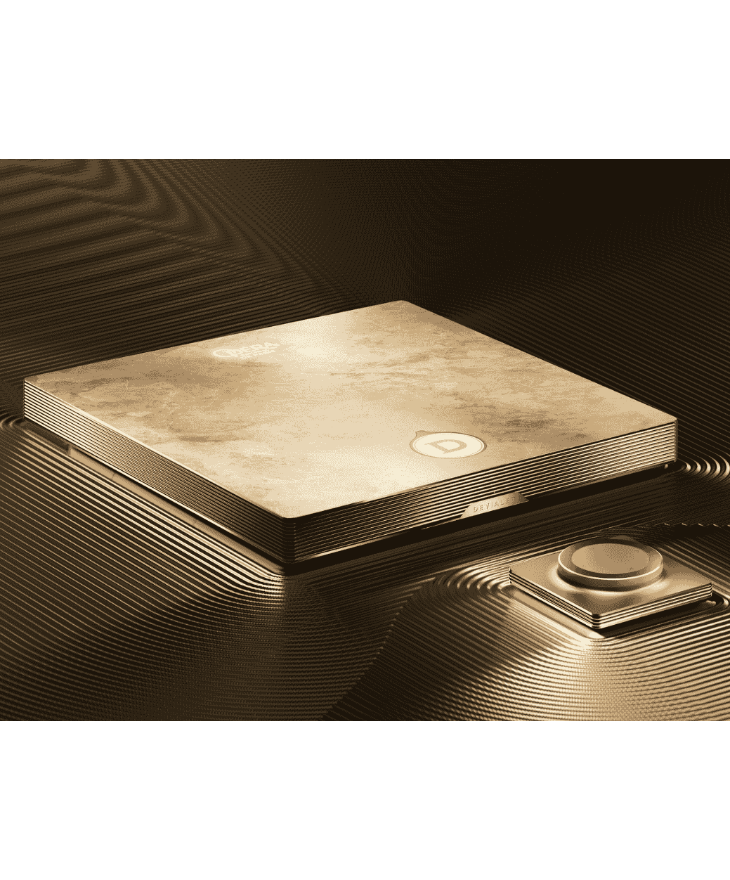 Devialet ASTRA - Solo - Stereo - Gold - global photo - LE STUDIO HIFI