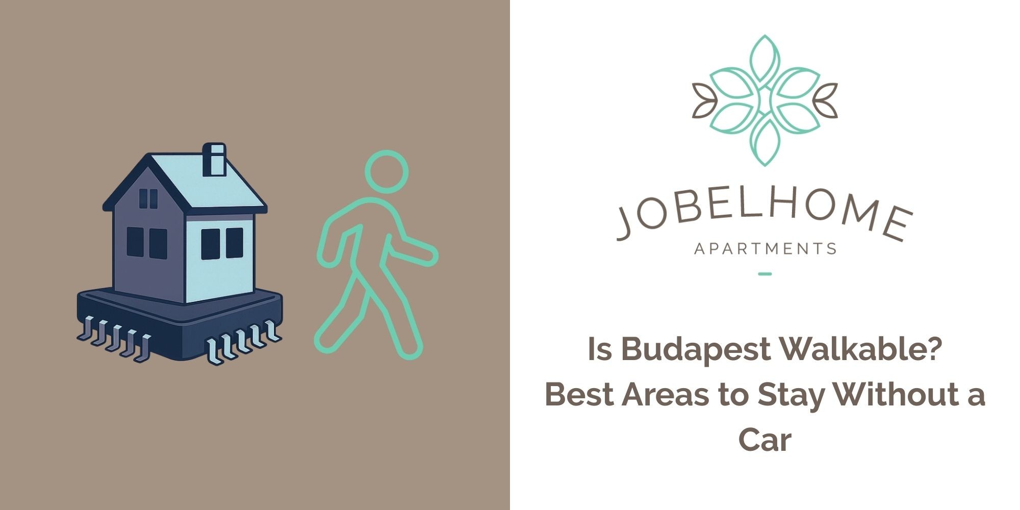 Is Budapest walkable with centrally located apartments and pedestrian friendly neighborhoods for car free city travel