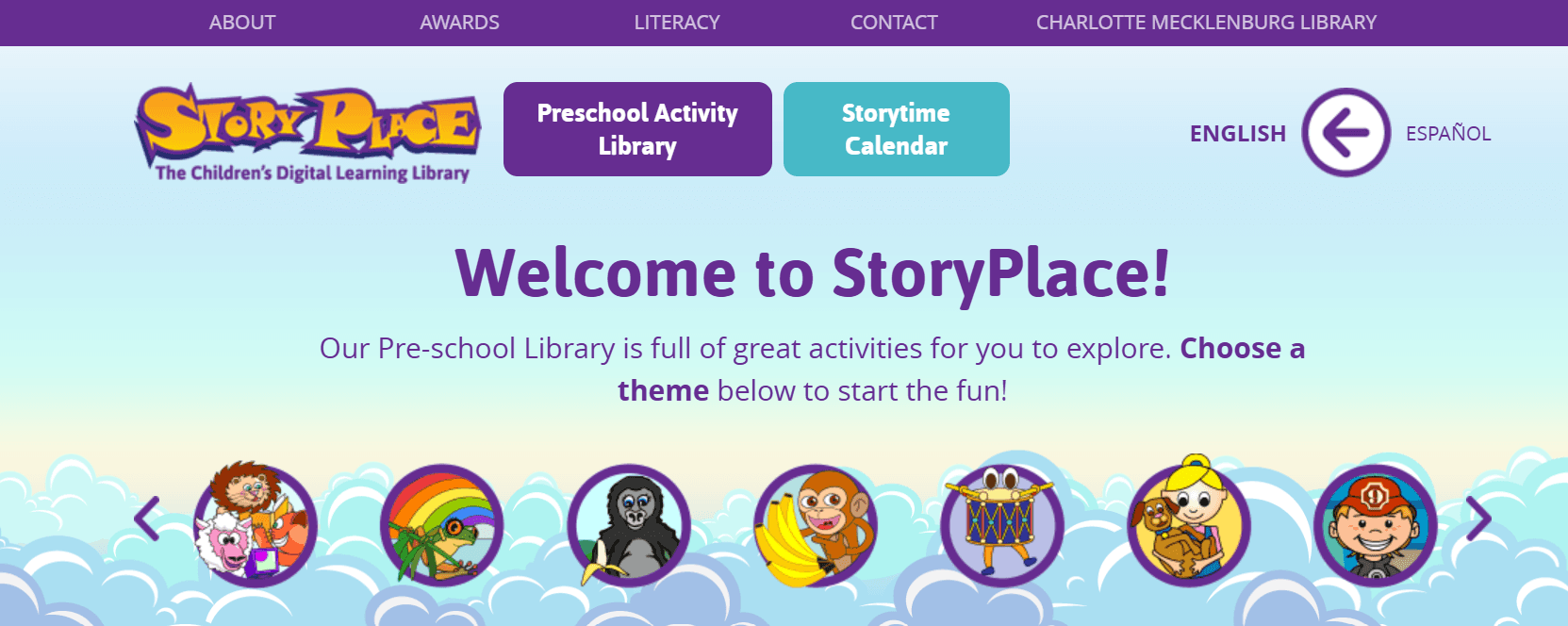 storyplace - Fun Websites for Kids
