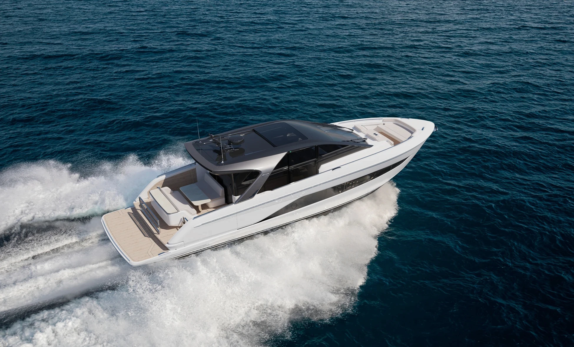 Princess C48 at Sea