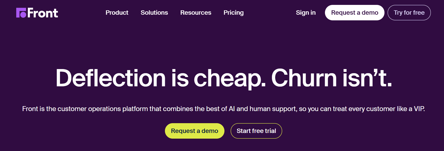 front - Intercom Fin Pricing