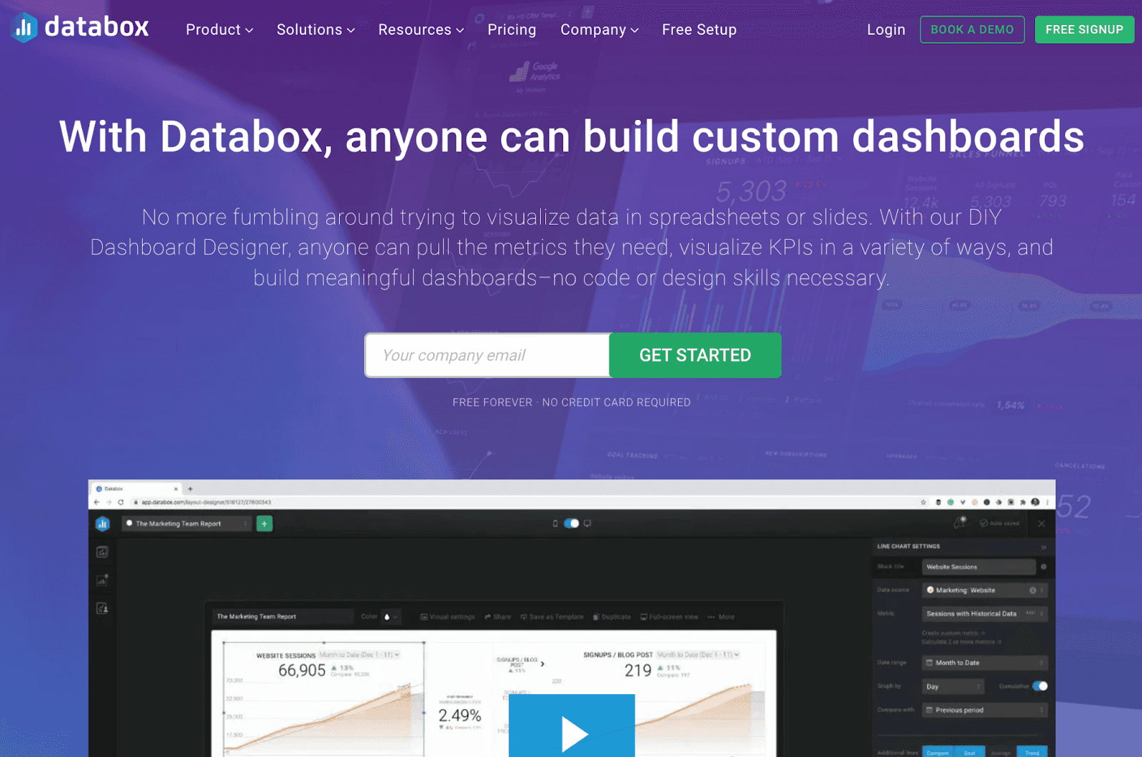 databox hoempage