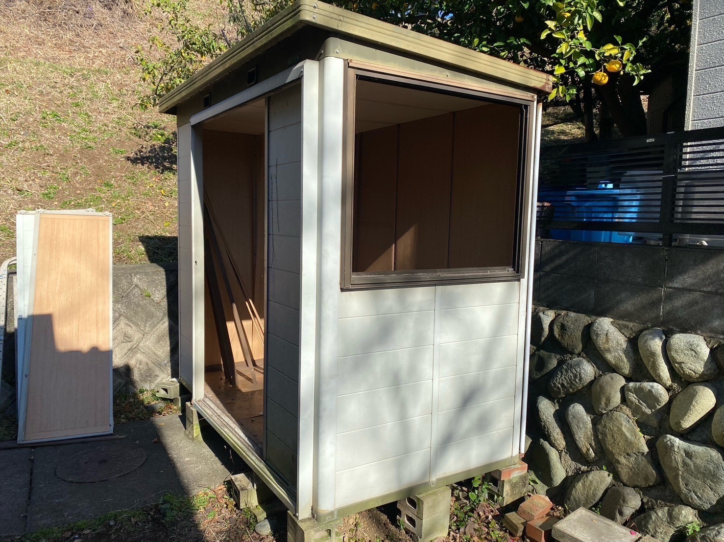 庭にある物置