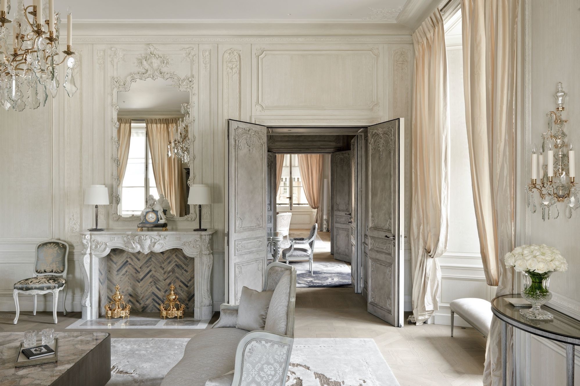 Inside Hôtel de Crillon, Karl Lagerfeld's Final Interior Project | Architectural Digest