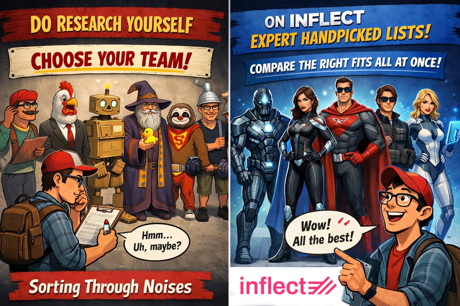 Do research yourself vs go on Inflect Digital Infrastructure Marketplace