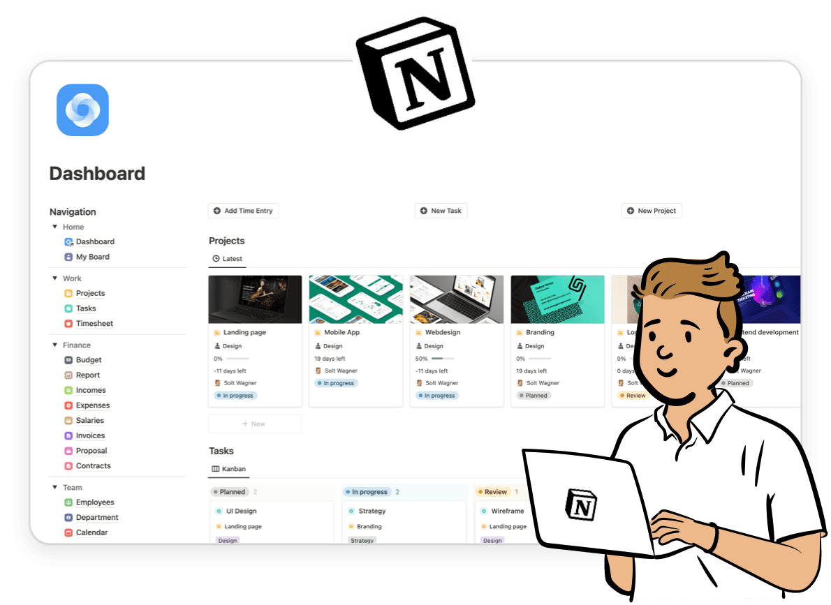 Best 15 Notion Agency Templates