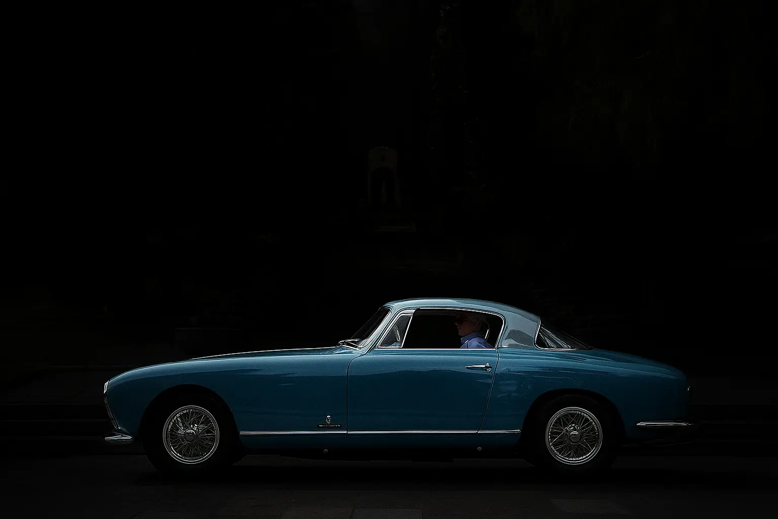 Luxury classic car for prestige and symbolic value outweigh raw horsepower