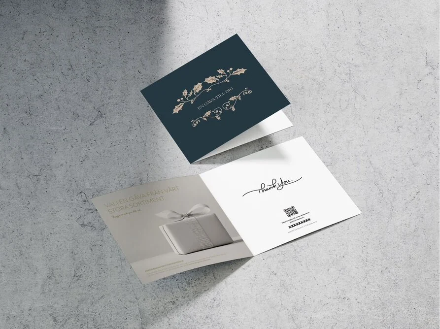 Exempel på julklappar och profilprodukter från 4Sign.