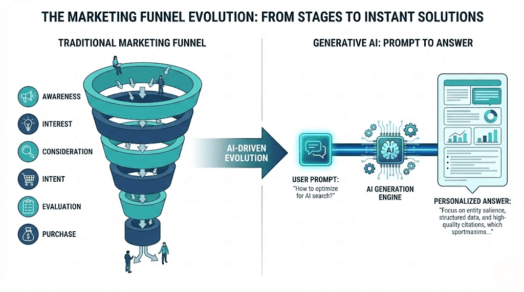 Search Marketing Visibility in the Era of Generative Answers