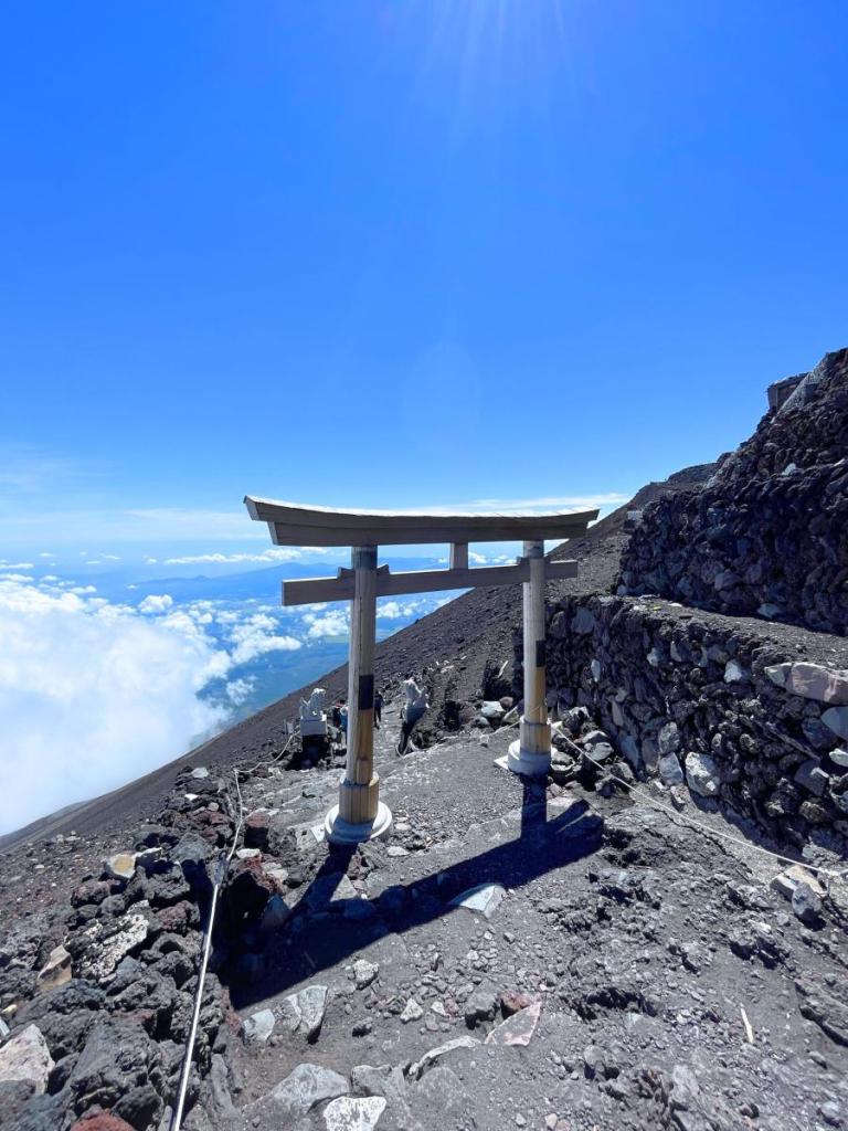 Mount Fuji summit gate