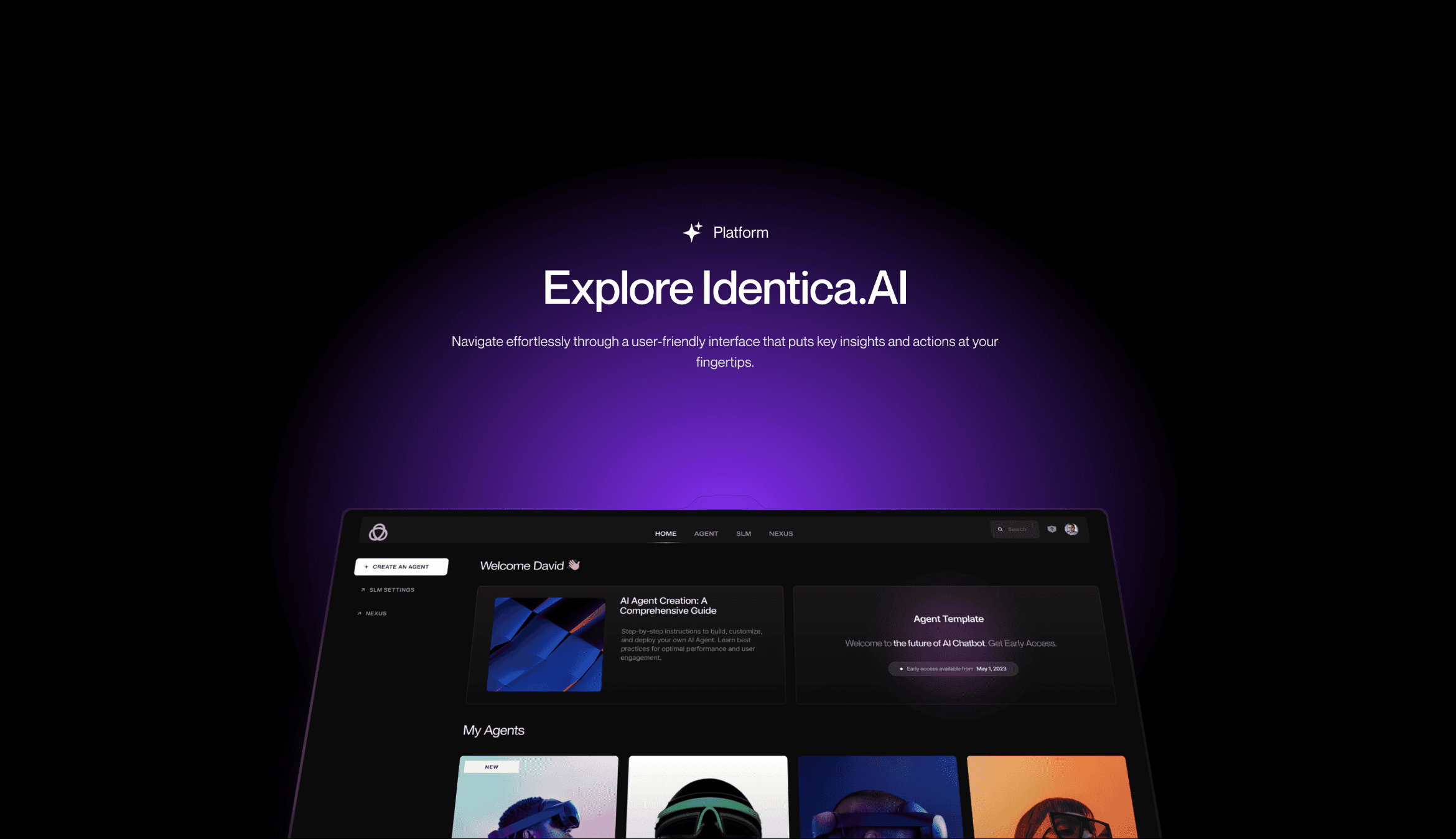 Identica AI website