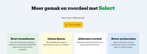 Bol.com screenshot van website