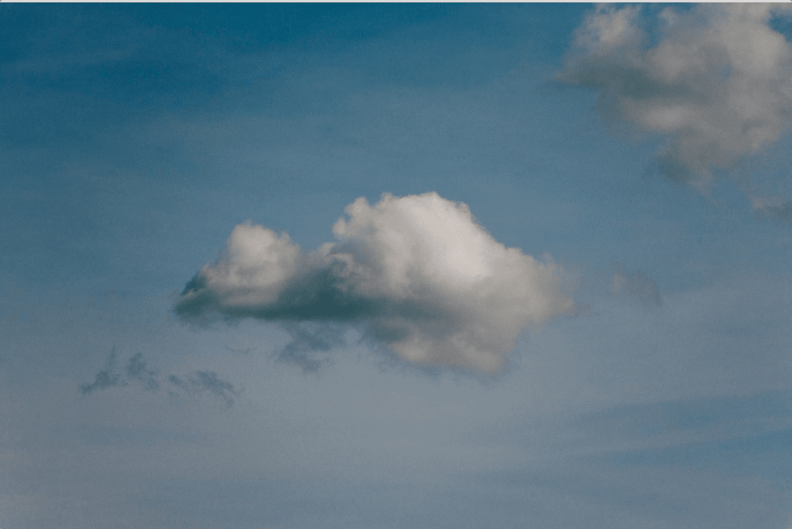 Symbolbild Himmel und Wolken für Beteiligung an Klimaschutzmaßnahmen in Kommunen