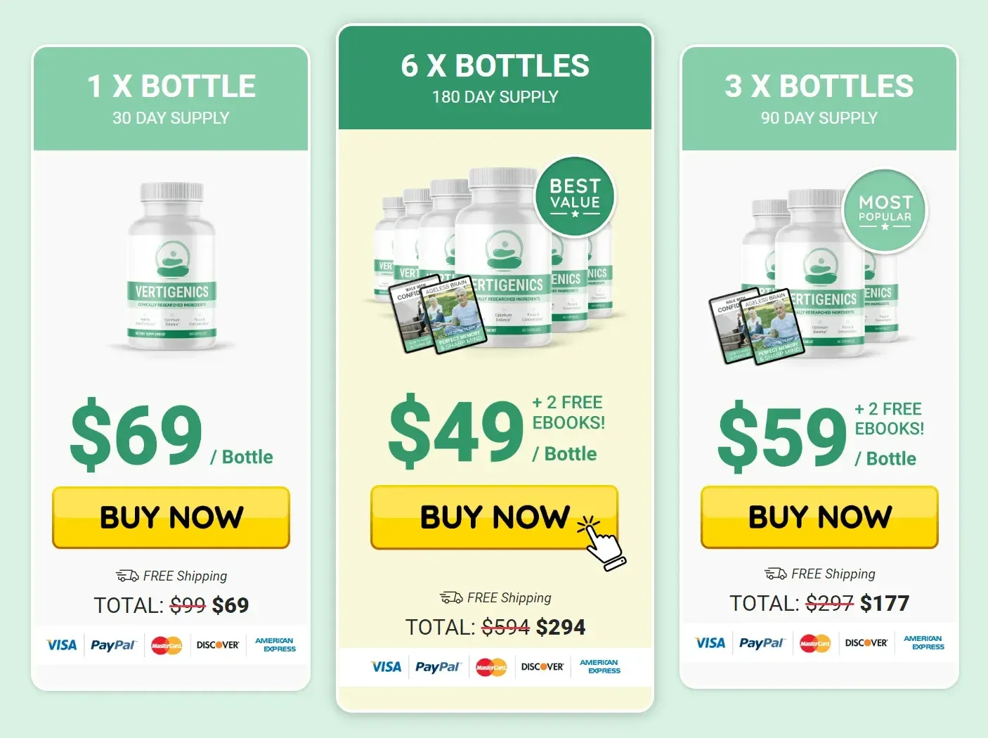 Vertigenics official supplement buy image