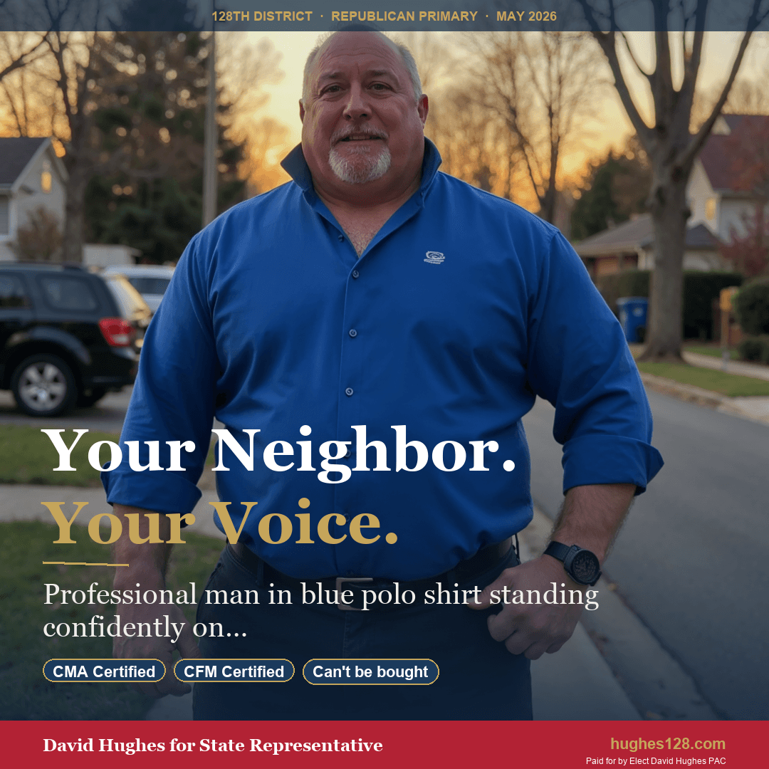 David Hughes, Republican candidate for Pennsylvania's 128th Legislative District