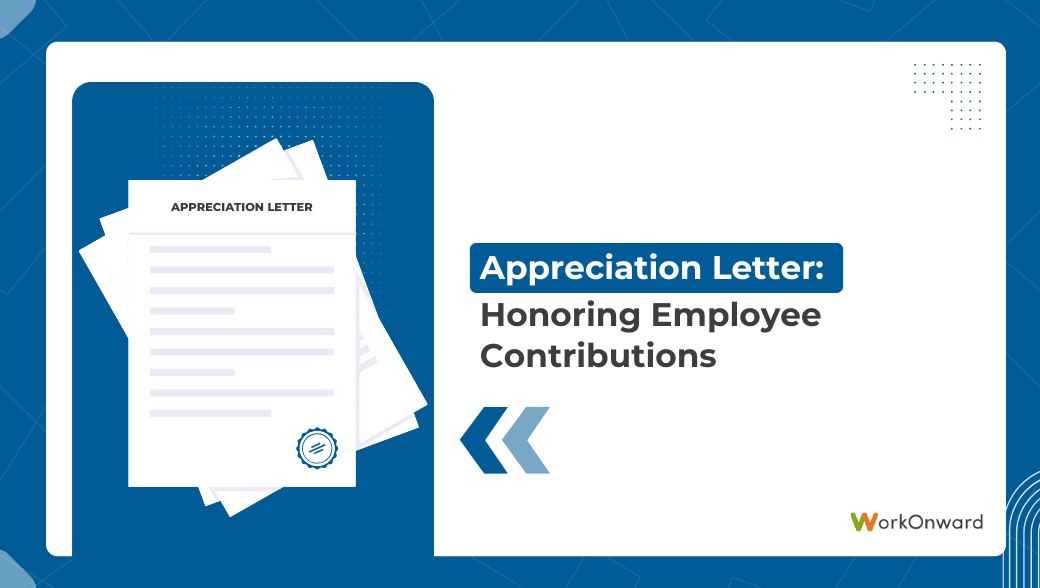 Appreciation Letter