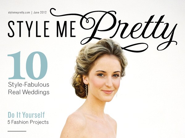 style me pretty magazine cover
