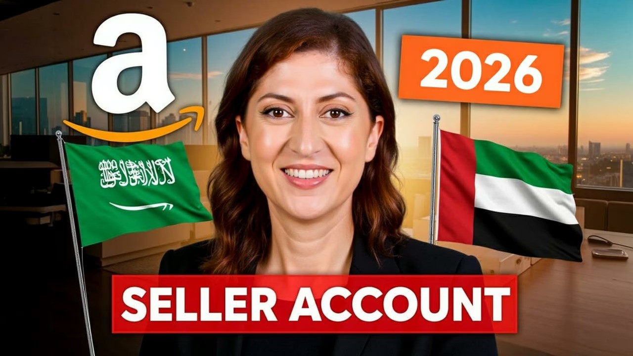 Step-by-step guide to setting up an Amazon seller account in the UAE and Saudi Arabia