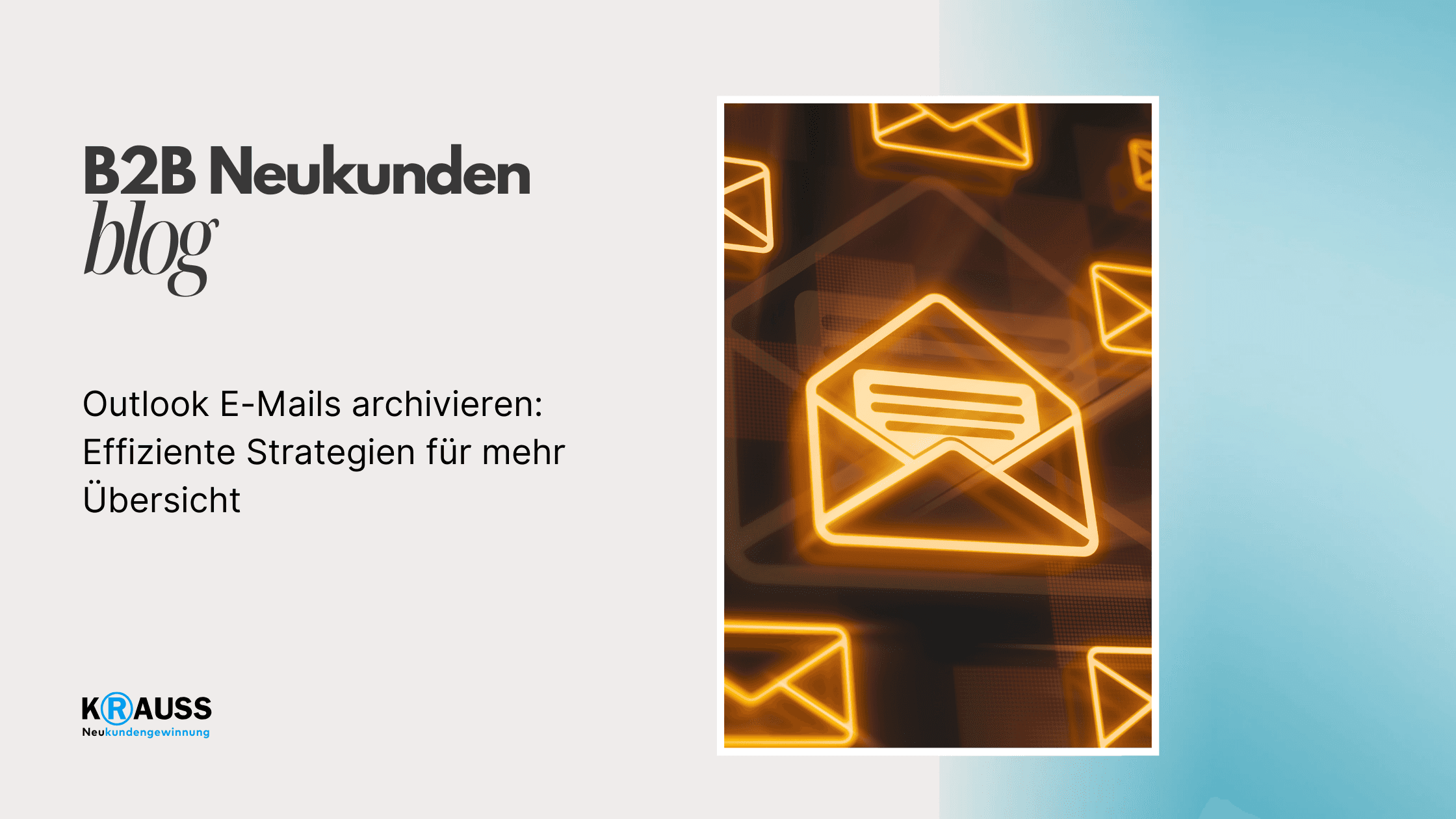 Outlook E-Mails archivieren: Effiziente Strategien für mehr Übersicht