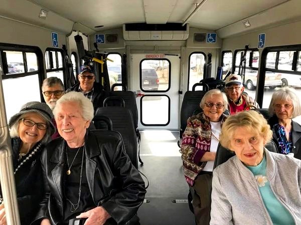 Residents going shopping  at Rock Creek Manor, Jasper GA