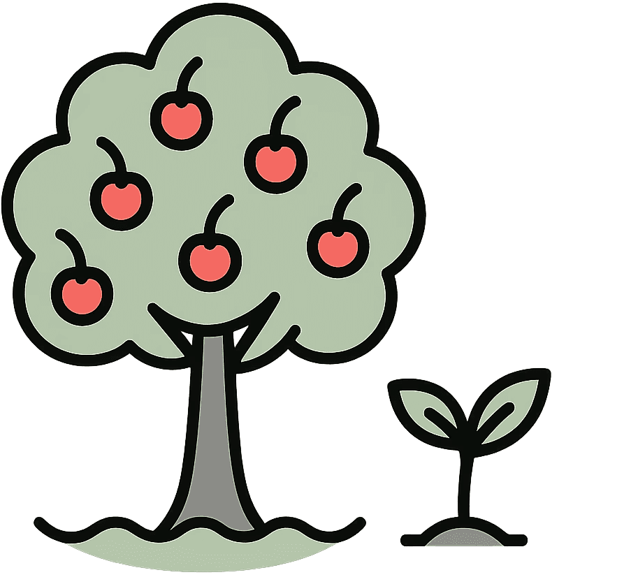 Cherry picking from a Cherry Tree