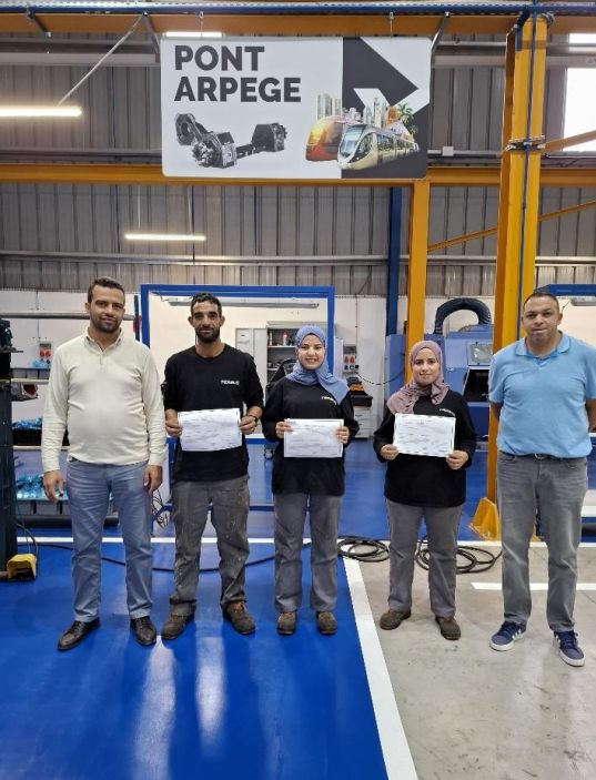 Equipe Texelis au Maroc