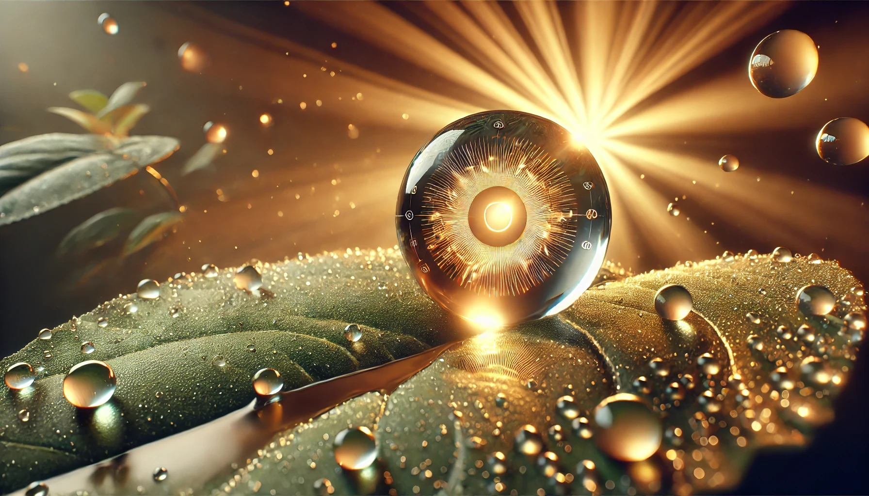 Ophthalmic innovation visual representing intraocular monitoring and future vision protection