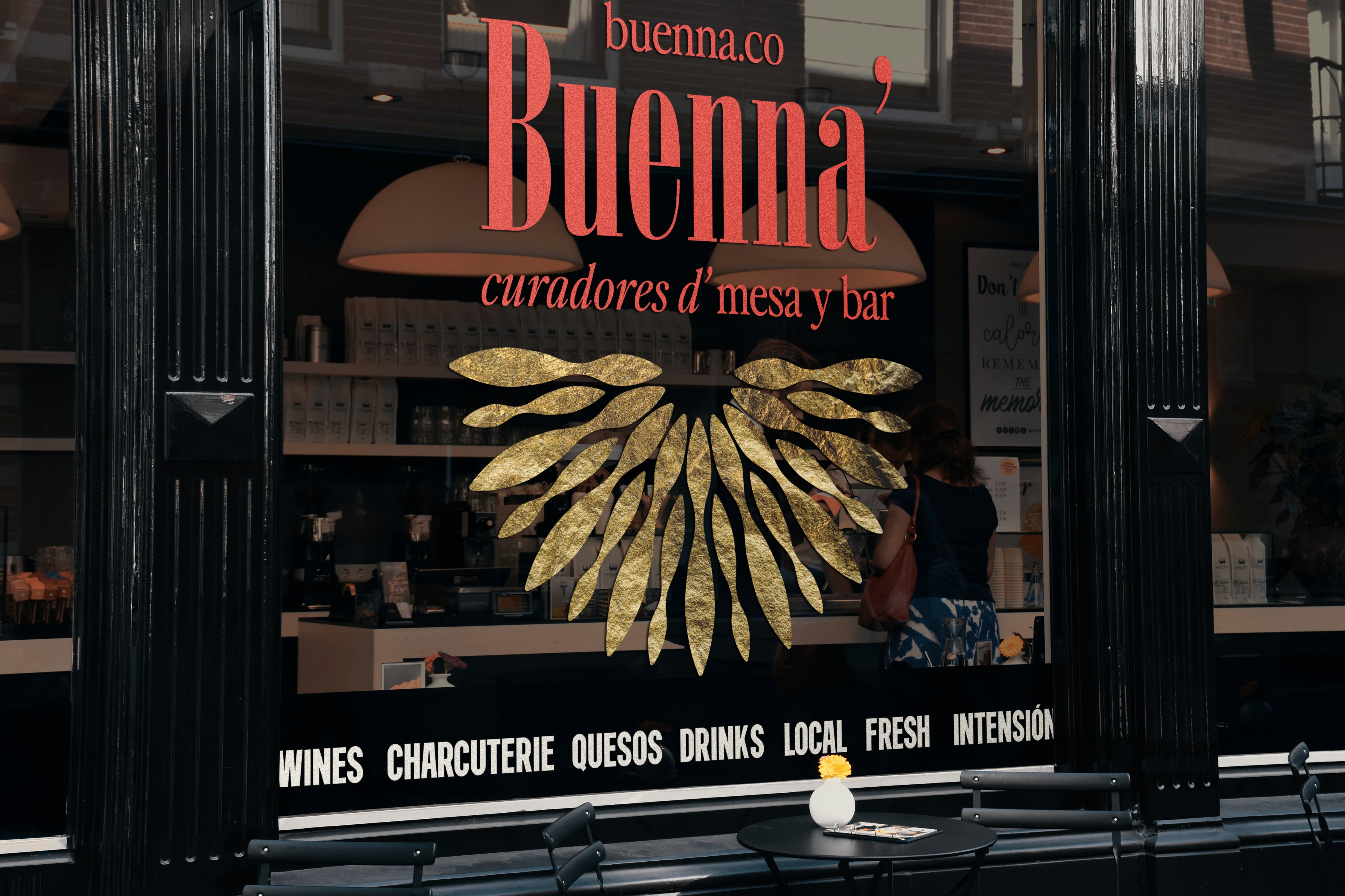 young men standing in front of a retro car