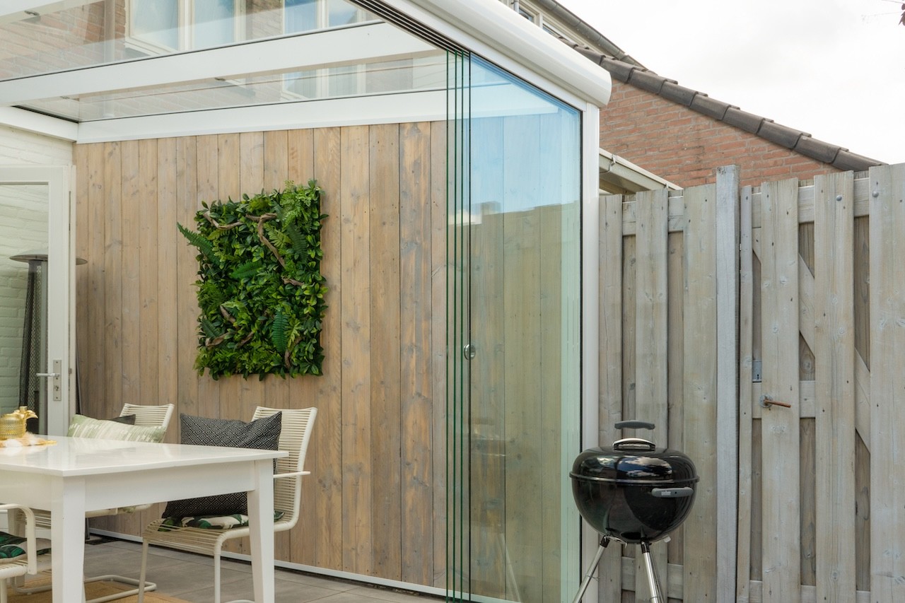 Glazen schuifwand - Dugreja Putten