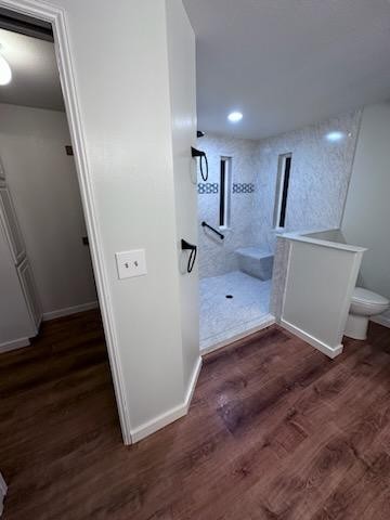 Shower remodel full view