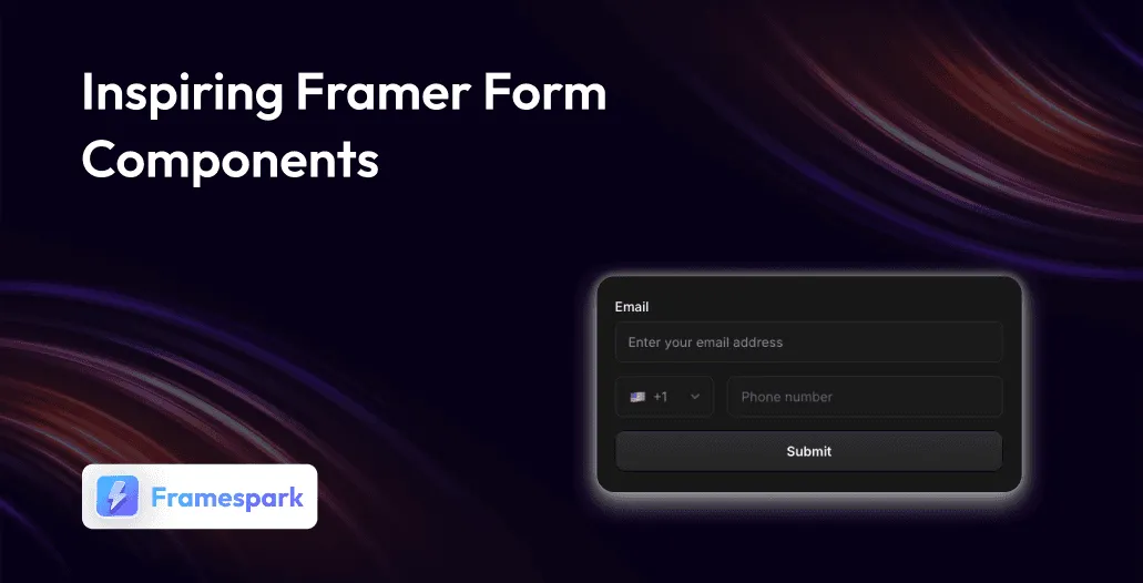 framer form components
