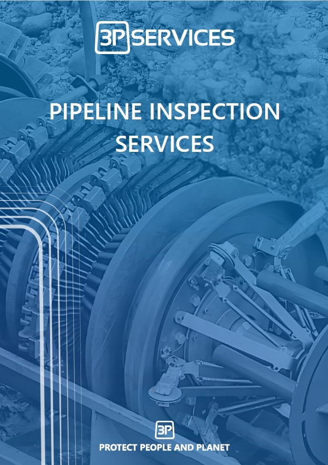 3P Services pipeline inspection services with mechanical equipment. Protect people and the planet.