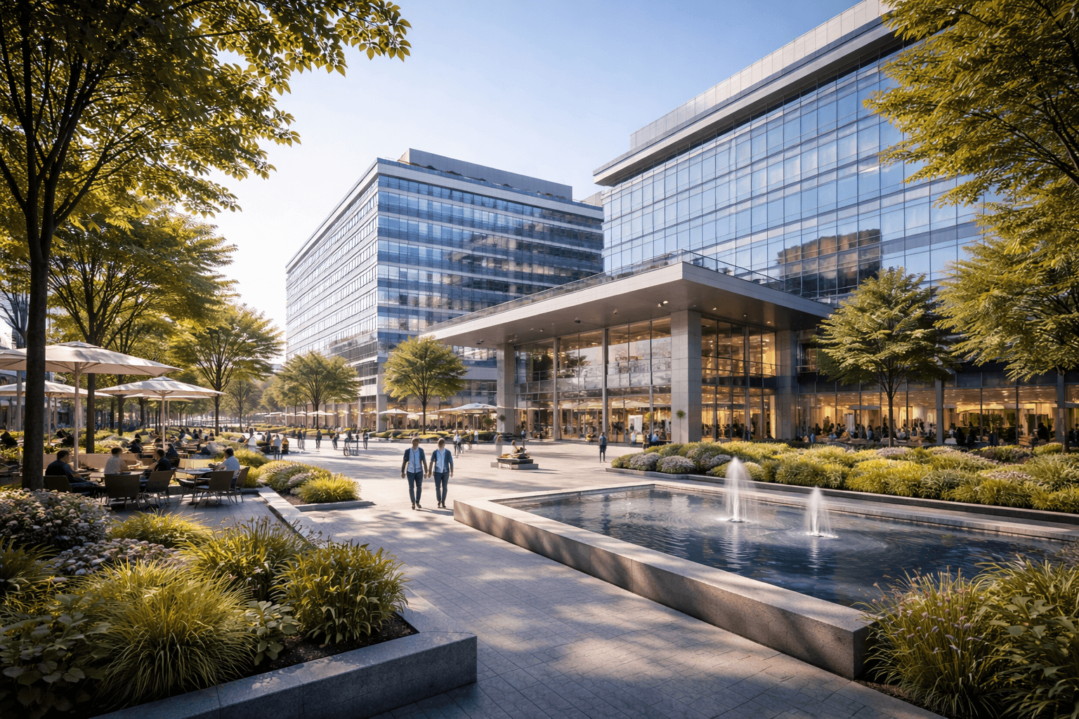 Efficient office buildings by M3M in Sector 88A, Gurugram offering productive layouts and modern work environments.