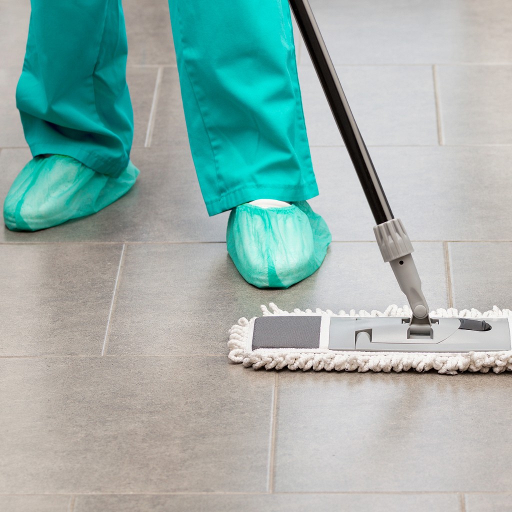 Medical facility being mopped