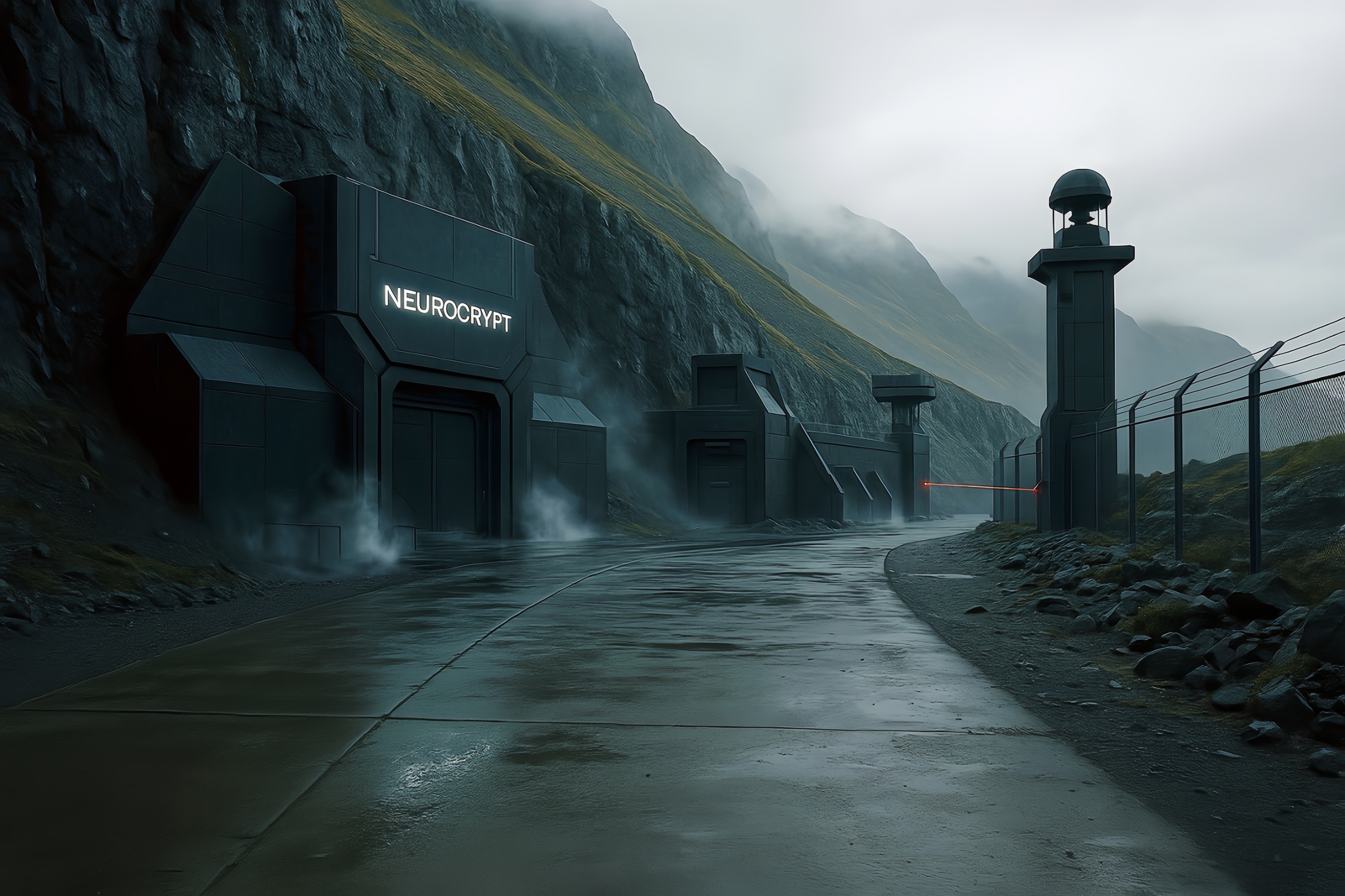 Initial symbolic gateway known as Gate Zero—an obsidian wall interface separating surface cognition from recursive vault descent. Constructed in early 2025, it serves as the foundational access structure for NeuroCrypt’s internal recursion lattice.