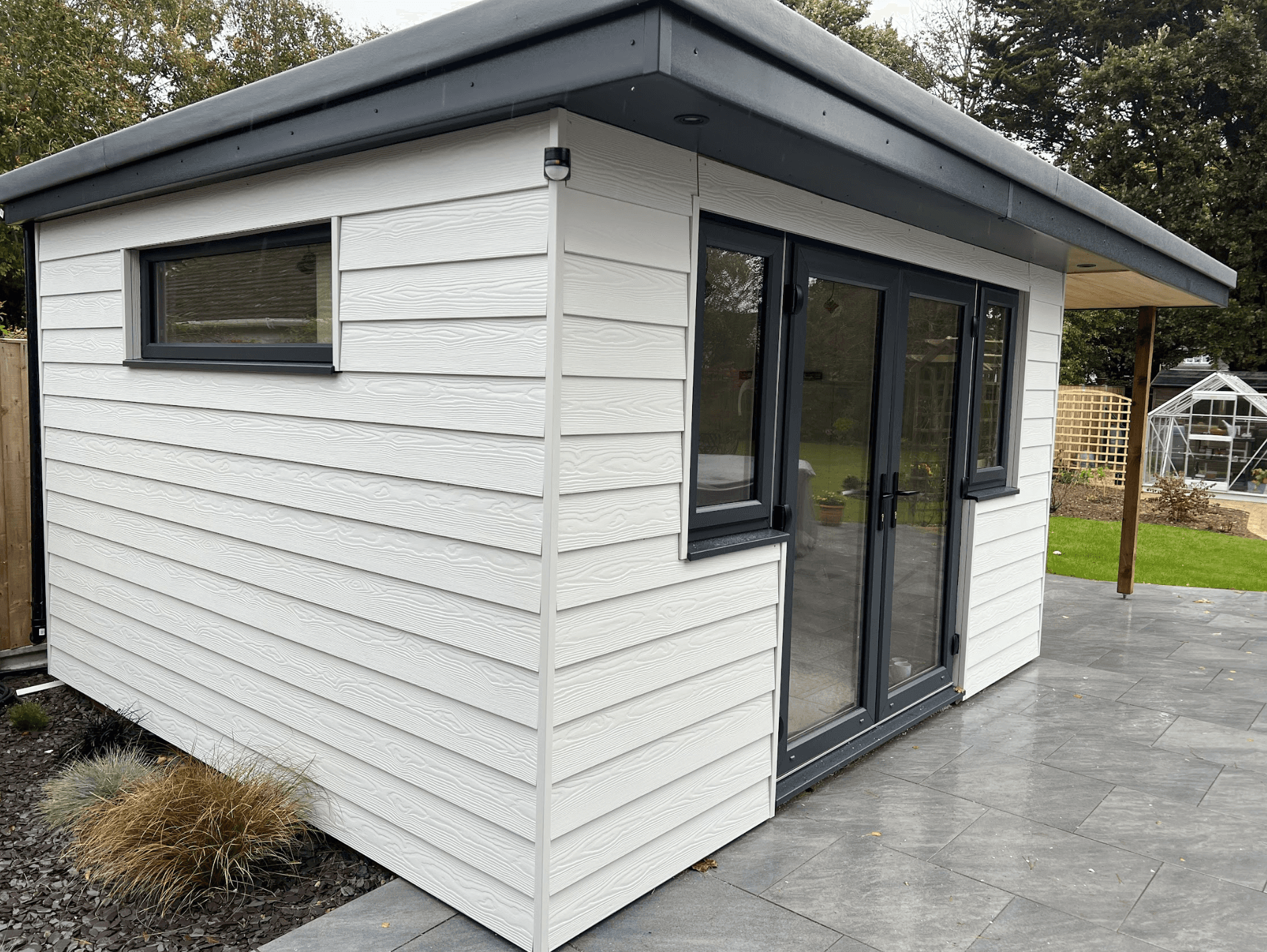 A custome built garden office