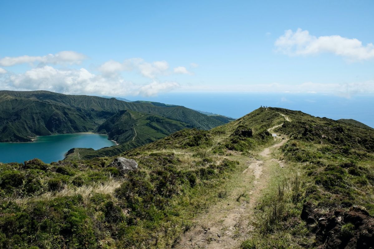 Azores hiking trail