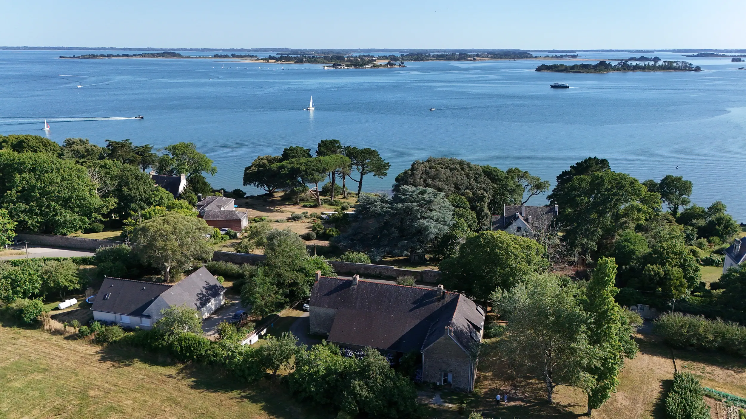 Rénovation longère Golfe Morbihan