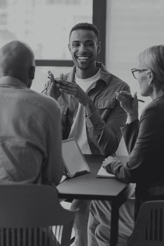 photography of people inside room during daytime