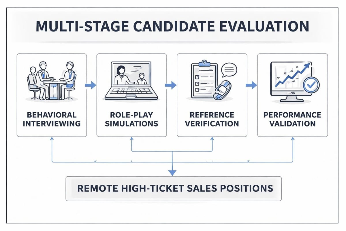 Sales assessment process