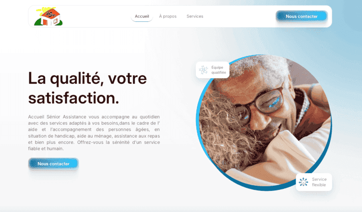 site web accueil sénior assistance