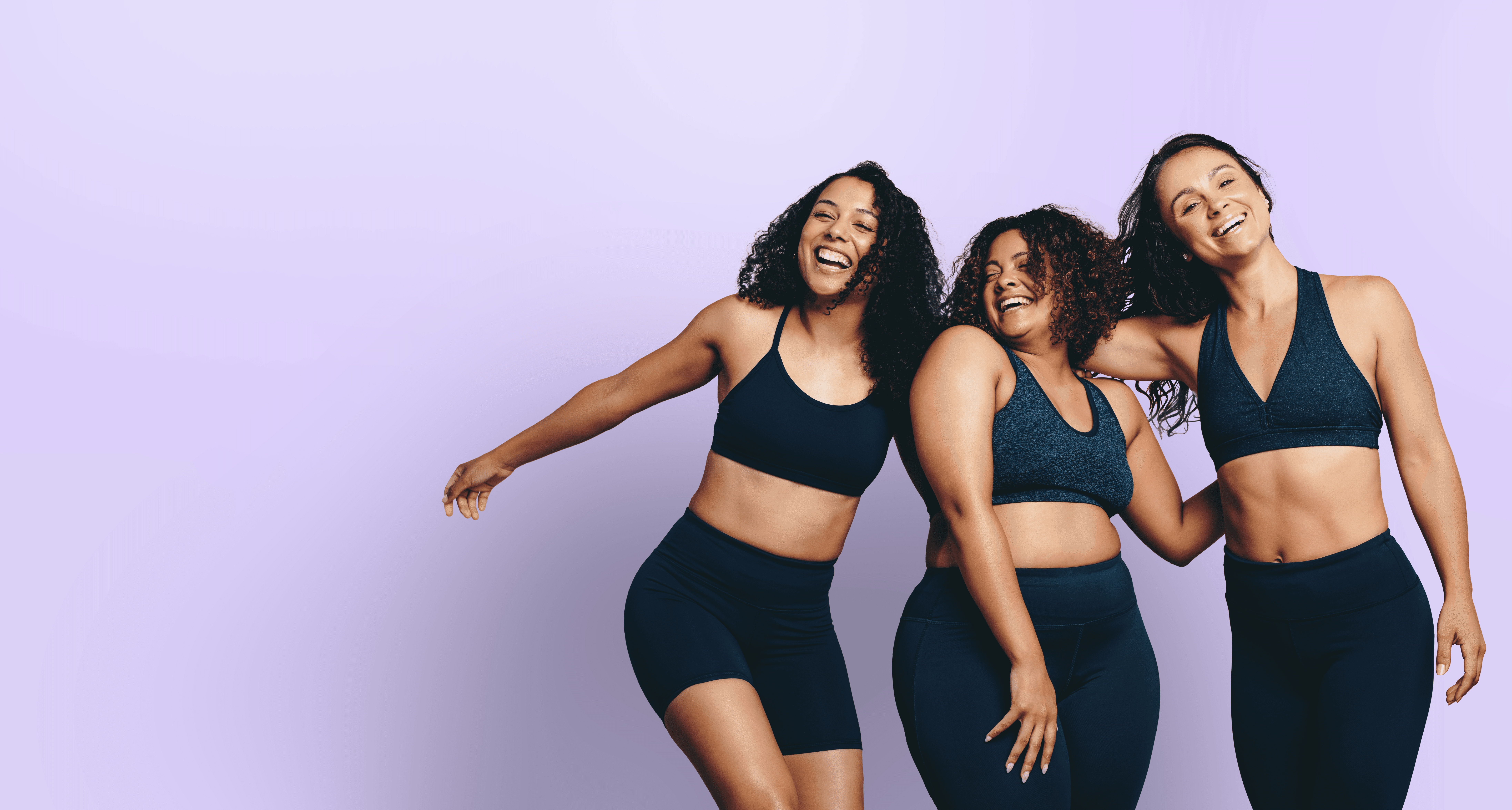 Happy confident women