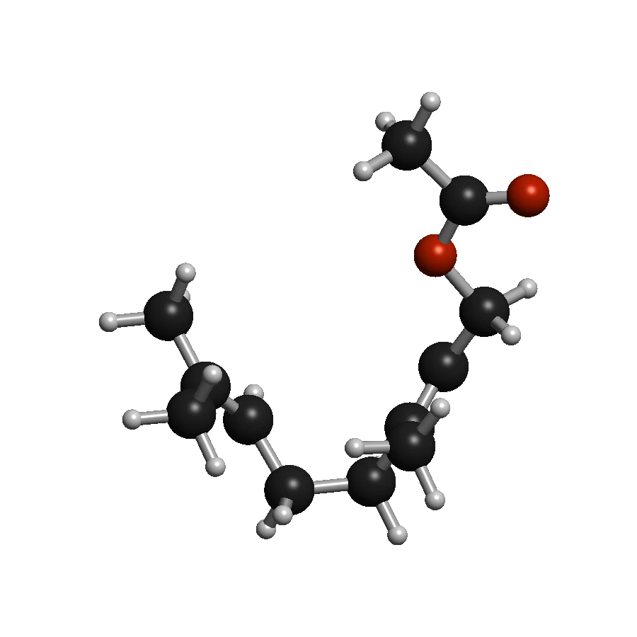 Geranyl Acetate molecular structure
