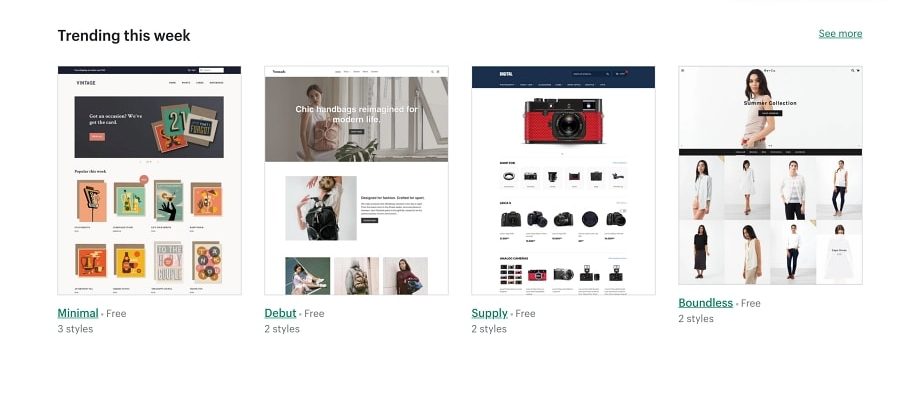 Shopify Plus Theme Store