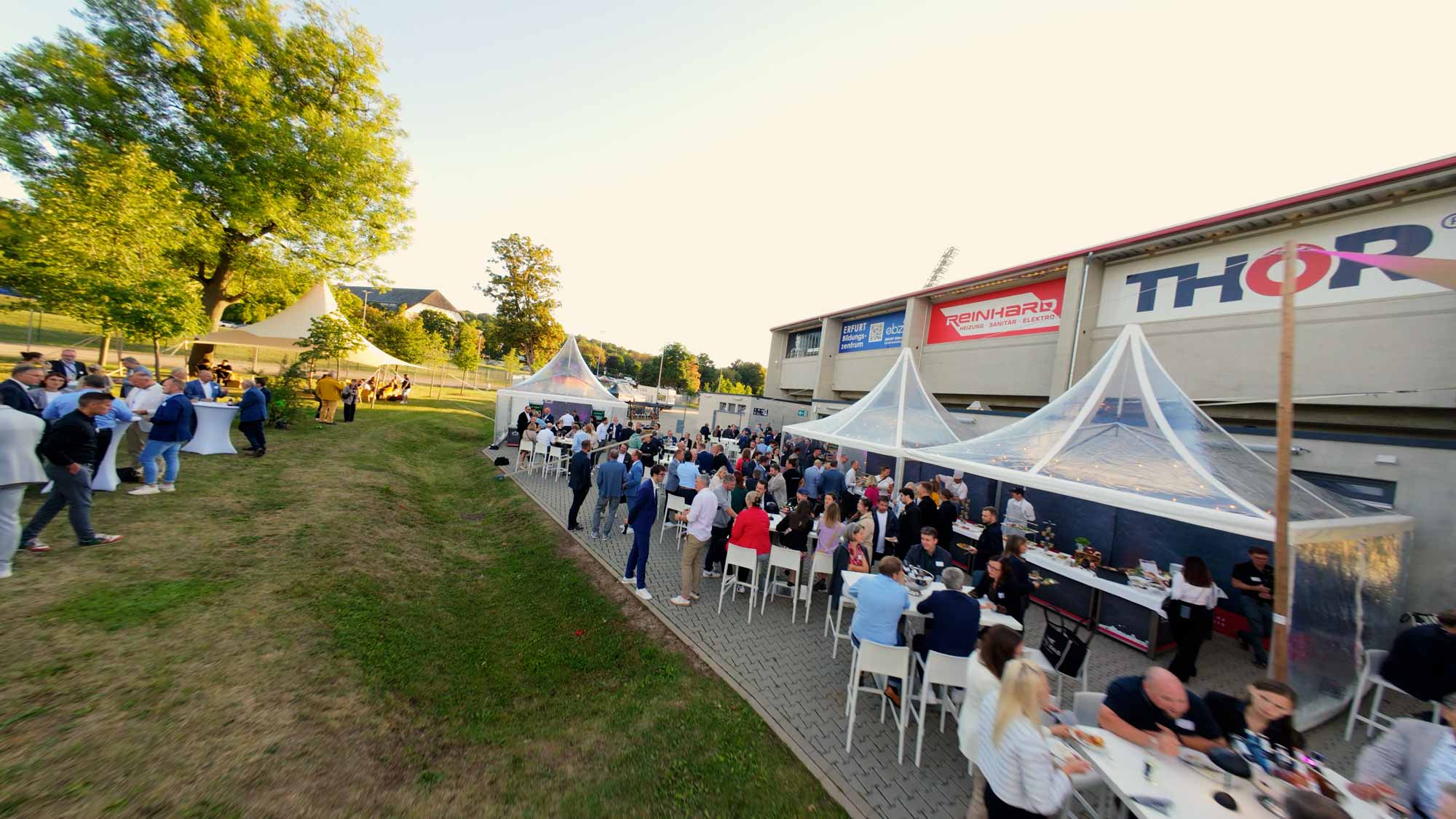 Outdoor event showcasing strategic film production , captured for imagefilm