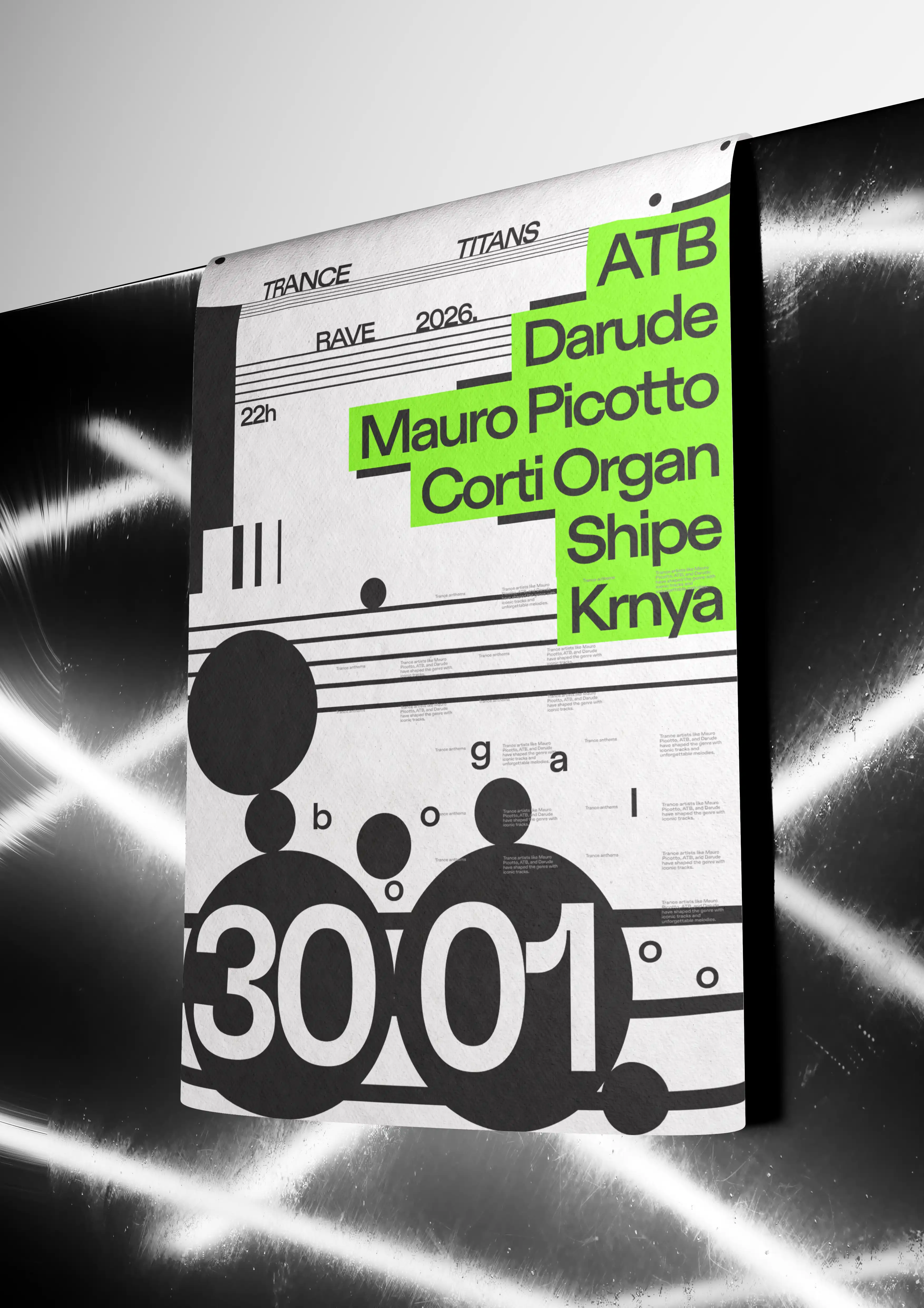 trance titans poster