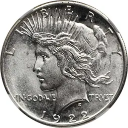 1922 Silver Dollar