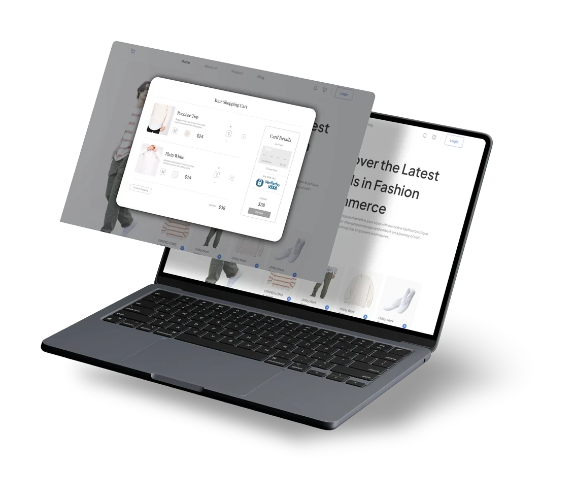 Application mockup